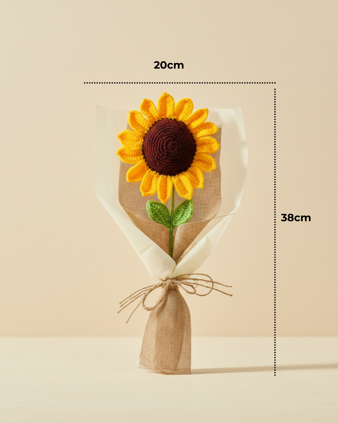 Handmade Crochet Flower Bouquet Bundle