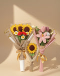 Handmade Crochet Flower Bouquet Bundle